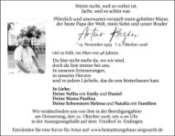 eine Anzeige