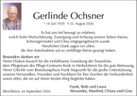 eine Anzeige