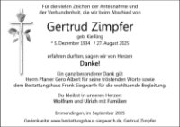 eine Anzeige
