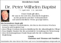 eine Anzeige