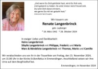 eine Anzeige