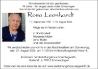 eine Anzeige