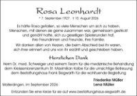 eine Anzeige
